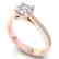 1.26 CTW Certified VS/SI Diamond Solitaire Art Deco - 2
