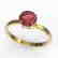 2 CTW Pink Tourmaline Designer Inspired Solitaire - 2