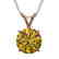 1.53 CTW Certified Intense Yellow SI Diamond Solitaire