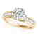 1.2 CTW Certified VS/SI Diamond Solitaire Ring 14K