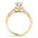 1.2 CTW Certified VS/SI Diamond Solitaire Ring 14K - 2