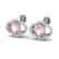 3.50 CTW Morganie & Micro Pave VS/SI Diamond Earrings