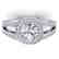 1.5 CTW Cushion Cut Certified VS/SI Diamond Art Deco