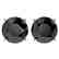 4.19 CTW Fancy Black VS Diamond Solitaire Stud Earrings