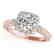 1.5 CTW Certified VS/SI Diamond Solitaire Halo Ring 14K