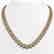 34.83 CTW Pear Diamond Designer Necklace 18K Yellow