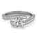 2 CTW Certified VS/SI Diamond Bypass Solitaire Ring 14K