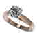 1.55 CTW Certified H-SI/I Quality Diamond Solitaire