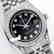 Rolex Men's Stainless Steel, QuickSet, Diamond Dial &