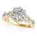 1.69 CTW Certified VS/SI Diamond Solitaire Halo Ring