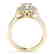 1.53 CTW Certified VS/SI Diamond Solitaire Halo Ring - 2
