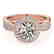1.4 CTW Certified VS/SI Diamond Solitaire Halo Ring 14K