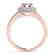 1.43 CTW Certified VS/SI Diamond Solitaire Halo Ring - 2