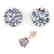 2.0 CTW VS/SI Diamond Stud Solitaire Earrings 14K Rose - 2