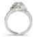 1.9 CTW Certified VS/SI Diamond Solitaire Halo Ring 14K - 2