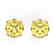 12 CTW Cushion Cut Citrine Designer Solitaire Stud