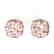 10 CTW Cushion Cut Morganite Designer Solitaire Stud