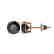1.61 CTW Fancy Black VS Diamond Solitaire Stud Earrings - 2