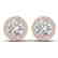 1.85 CTW I-SI Diamond Solitaire Art Deco Micro Stud