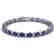 15 CTW Tanzanite & VS/SI Diamond Eternity Bracelet 10K - 2