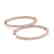 2.25 CTW Diamond VS/SI Certified 37 Mm Hoop Earrings
