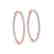 2.25 CTW Diamond VS/SI Certified 37 Mm Hoop Earrings - 2