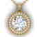 2 CTW I-SI Diamond Solitaire Art Deco Micro Halo