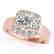 1.55 CTW Certified VS/SI Diamond Solitaire Halo Ring