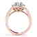1.55 CTW Certified VS/SI Diamond Solitaire Halo Ring - 2