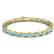 14 CTW Sky Blue Topaz & VS/SI Diamond Eternity Bracelet - 2