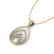 1.25 CTW Micro Pave VS/SI Diamond Designer Necklace 18K