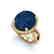 12 CTW Sapphire & Micro Pave VS/SI Diamond Halo Ring - 2