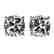 2 CTW Certified VS/SI Quality Cushion Cut Diamond Stud