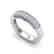 0.33 CTW VS/SI Diamond Band Love Me Art Deco Ring 18K - 2