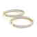 6.25 CTW Diamond VS/SI Certified 36 Mm Hoop Earrings