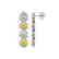 5.50 CTW Canary Yellow & White Diamond Designer - 2