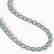 54.79 CTW Aquamarine & Diamond Halo Necklace 10K White - 2