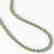 24.07 CTW Swiss Topaz & Diamond Halo Necklace 10K - 2