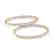 6 CTW Diamond VS/SI Certified 46 Mm Hoop Earrings 14K