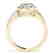 1.01 CTW Certified VS/SI Diamond Solitaire Halo Ring - 2