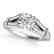0.75 CTW Certified VS/SI Diamond Solitaire Antique Ring