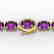 29 CTW Amethyst & VS/SI Diamond Tennis Micro Pave Halo