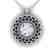 1.25 CTW Certified VS/SI Diamond Art Deco Necklace 18K