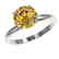 2.50 CTW Certified Intense Yellow SI Diamond Solitaire - 2