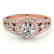 1.15 CTW Certified VS/SI Diamond Solitaire Halo Ring