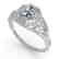1.50 CTW VS/SI Diamond Solitaire Ring 14K White Gold - 2