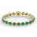 23.25 CTW Emerald & VS/SI Diamond Tennis Micro Pave - 2