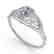 0.50 CTW VS/SI Diamond Solitaire Ring 14K White Gold - 2