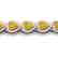 23 CTW Citrine & Micro Pave Bracelet Heart Halo 14K