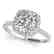 0.75 CTW Certified VS/SI Cushion Diamond Solitaire Halo
